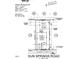 Vicinity map displaying setbacks, lot dimensions, and the layout of the property within the neighborhood at 1129 Sun Springs Rd, Wake Forest, NC 27587