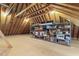 Spacious unfinished attic ready for storage or customization at 113 Valley Ln, Pittsboro, NC 27312