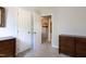 Bedroom showing spacious closets and storage at 116 Lakeshore Dr, Durham, NC 27713