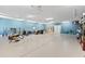 Spacious garage with custom storage and plenty of room for working on DIY projects at 119 Cardinal Crest Ct, Pittsboro, NC 27312
