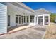 Covered patio with a screened porch addition at 119 Cardinal Crest Ct, Pittsboro, NC 27312