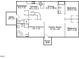 Floorplan featuring a Primary bedroom, kitchen, dining area, Gathering room, and additional bedrooms at 176 Clear Water Dr, Smithfield, NC 27577