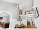 Two story foyer with wainscoting, chandelier, and hardwood floors at 2704 St Marys St, Raleigh, NC 27609
