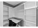 A custom built-in closet with a desk, offering a practical and organized workspace at 2704 St Marys St, Raleigh, NC 27609