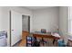 Comfortable office space featuring a desk, chair, and natural light from the window at 35 Wolf Ridge Ct, Willow Springs, NC 27592