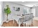 Well-lit dining area offers a cozy space for meals, great for relaxation and entertaining at 627 Nixon Dr, Sanford, NC 27330