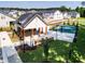 Community amenities include a covered pavilion, BBQ area, and a basketball court at 664 Sun Meadow Dr, Wake Forest, NC 27587