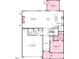 First floor floorplan showing a gathering room, dining room, kitchen, and two car garage at 664 Sun Meadow Dr, Wake Forest, NC 27587