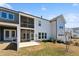 Backyard with patio and screened porch at 803 Toulouse Ct, Cary, NC 27519