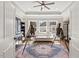 Bright sitting area with decorative rug and comfortable seating at 119 November Dr, Durham, NC 27712