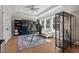Bright sitting area with a rug and elegant decor at 119 November Dr, Durham, NC 27712