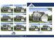 Variety of home elevations, showcasing different architectural styles and options at 1515 Willbrook Dr, Fuquay Varina, NC 27526
