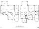Two-story floor plan showcasing spacious layout with multiple bedrooms, bathrooms, and living areas at 1950 Firenza Dr, Apex, NC 27502