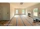 Bright living room with fireplace and natural light at 205 Regis Ln # 11, Coats, NC 27521