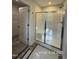 Modern bathroom with a glass enclosed shower at 205 Regis Ln # 11, Coats, NC 27521