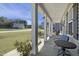 Inviting covered front porch perfect for enjoying the neighborhood views and quiet evenings at 236 Star Valley Dr, Angier, NC 27501