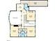 Detailed floor plan showcasing the layout of the lower level at 2550 Bittersweet Dr, Durham, NC 27705