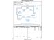 First floor sketch showing room sizes, including kitchen, main bedroom, full bath, and terrace at 2621 Wellington Ridge Loop, Cary, NC 27518