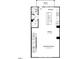 Open floorplan showing kitchen, dining and living rooms with an island and access to the deck at 408 Rowe Way, Knightdale, NC 27545