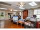Spacious bonus room featuring ample natural light, ideal for a home office, recreation area, or multi-purpose space at 4105 Lassiter Rd, Wake Forest, NC 27587
