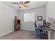 Office with carpet, desk, and bookcase at 5200 Invention Way, Raleigh, NC 27616