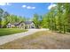 Beautiful home featuring lush greenery, ample parking, and mature trees on a large lot at 5313 Edington Ln, Raleigh, NC 27604