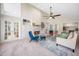 Warm and inviting living room with built-in shelving, a fireplace, and comfortable seating at 5313 Edington Ln, Raleigh, NC 27604