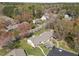 Charming neighborhood view with well-maintained lawns, blooming trees, and convenient parking at 6817 Fairpoint Ct, Raleigh, NC 27613