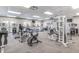 Well-equipped exercise room featuring modern treadmills, elliptical machines, and weightlifting equipment at 946 Consortium Dr, Raleigh, NC 27603