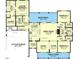 This layout showcases a spacious Primary bedroom, great room, kitchen, and a two-car garage at Lot 10H Good Shepherd Trl, Spring Hope, NC 27882