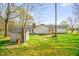 Large backyard with sheds at 1022 Glover Rd, Dunn, NC 28334