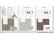 Kitchen selections, including cabinets, faucet, light fixture, and flooring at 104 Fairwinds Dr, Lillington, NC 27546