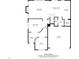 First floor showing living room, kitchen, dining room, office, garage and breakfast nook at 118 Lockhaven Dr, Garner, NC 27529