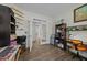 Bright office space featuring natural light, wood flooring, and a neutral color scheme at 118 Lockhaven Dr, Garner, NC 27529