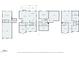 Detailed floorplan showcasing the layout of the home with labeled rooms and dimensions at 12812 Baybriar Dr, Raleigh, NC 27613