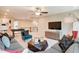 Inviting game room with comfortable couches, large TV, and foosball table at 150 Green Haven Blvd # 67, Youngsville, NC 27596