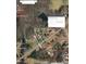 Aerial view of the parcel location with property lines and surrounding neighborhood at 2121 Allensville Rd, Roxboro, NC 27574