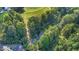 A secluded pond surrounded by lush trees and foliage, ideal for nature enthusiasts at 2751 Old Fairground Rd, Angier, NC 27501