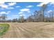 Expansive backyard with grassy lawn and golf course view at 3001 Imperial Oaks Dr, Raleigh, NC 27614