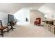Large bonus room provides versatile space for entertaining and relaxing at 3009 Kildaire Dairy Way, Apex, NC 27539