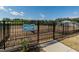 A secure dog park enclosed by fencing, featuring ample space for pets to roam and play in a friendly environment at 3144 Star Gazing Ln, Durham, NC 27703