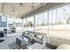 Inviting screened-in porch with comfortable seating, string lights, and view of the backyard at 3360 Brevet St, New Hill, NC 27562