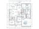 Detailed floor plan illustrating the layout of rooms, dimensions, and features at 3400 River Manor Ct, Franklinton, NC 27525