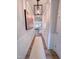 Hallway featuring wood flooring, recessed lighting, and modern wall decor at 452 Duncan Creek Rd # 156, Lillington, NC 27546
