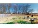 Spacious backyard with patio furniture at 507 Southwick Pl, Mebane, NC 27302