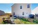 Cozy backyard with comfortable seating, perfect for enjoying outdoor relaxation and casual gatherings at 507 Southwick Pl, Mebane, NC 27302
