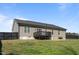 Backyard featuring a wooden deck, fence, and vinyl siding at 511 Mcarthur Rd, Broadway, NC 27505