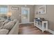 Inviting entryway featuring a stylish console table and decor at 511 Mcarthur Rd, Broadway, NC 27505