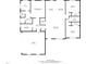 Detailed floor plan showcasing the layout and dimensions of rooms in the home at 511 Mcarthur Rd, Broadway, NC 27505