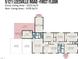 The first-floor layout details a living room, kitchen, bedrooms, and two car carport with patios at 5121 Leesville Rd, Durham, NC 27703
